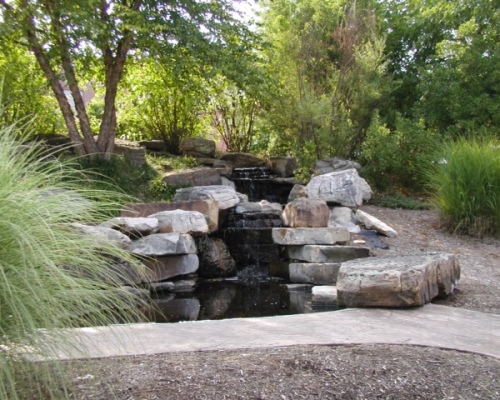 backyard water features